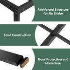 Bed Frame, Twin Size Metal Platform Bed Frame,No Box Spring Needed, Quiet & Sturdy