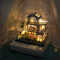 Diy Mini Wooden Dollhouse Furniture Light Kit Doll House Casa Miniature Accessories Handmade Wooden Toys Birthday Gifts 2015New